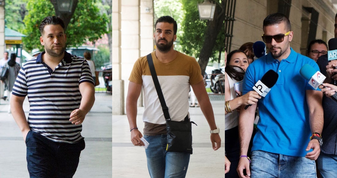 Piden 9 y 6 meses para tres miembros de la Manada por robar gafas Piden 9 y 6 meses para tres miembros de la Manada por robar gafas