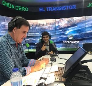 Jorge Martín en El Transistor con José Ramón de La Morena Jorge Martín en El Transistor con José Ramón de La Morena