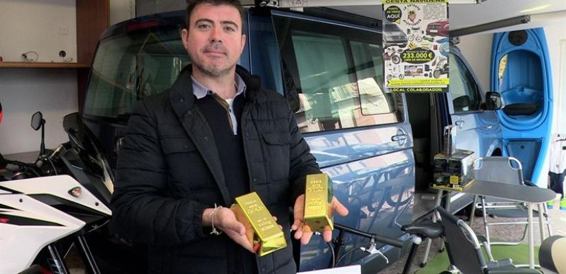 El empresario de Castellón que sortea la cesta de Navidad valorada en 233.000 euros libres de impuestos. El empresario de Castellón que sortea la cesta de Navidad valorada en 233.000 euros libres de impuestos.