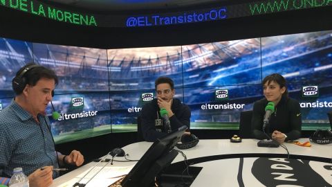 Sandra S&aacute;nchez y Dami&aacute;n Quintero en El Transistor