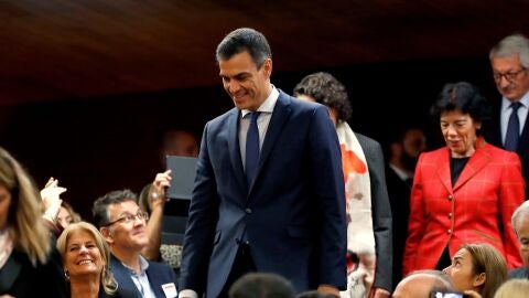 El presidente del Gobierno, Pedro S&aacute;nchez