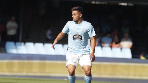 Fran Beltrán, jugador del Celta