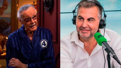 Stan Lee y Carlos Alsina