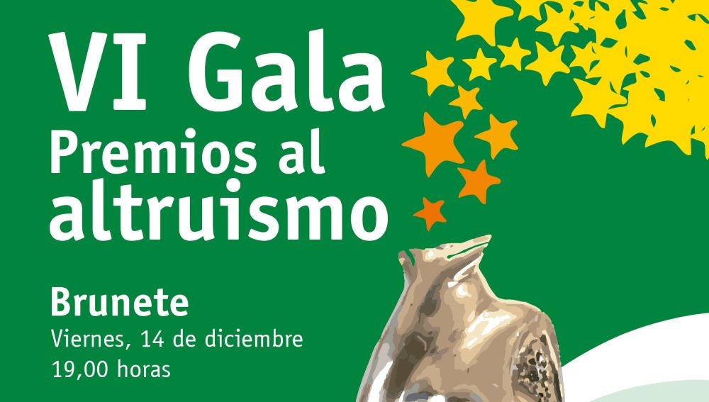El 14 de diciembre se celebra la VI Gala Premios al Altruismo de la  Fundación José Ramón de La Morena | Onda Cero Radio