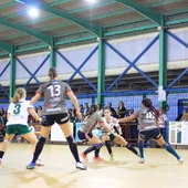 Laura Hernández, jugadora del Club Balonmano Elche Mustang. Laura Hernández, jugadora del Club Balonmano Elche Mustang.