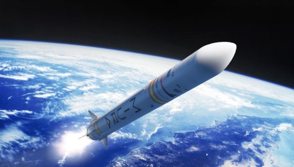 Simulación del cohete subespacial 'Miura 1' de la compañía PLD Space de Elche