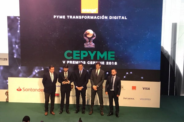 La empresa Zeus Smart Visual Data, Premio CEPYME 2018 «Transformación Digital» La empresa Zeus Smart Visual Data, Premio CEPYME 2018 «Transformación Digital»