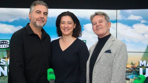 Carlos Alsina, Rosa Belmonte y Josemi Rodr&iacute;guez-Sieiro