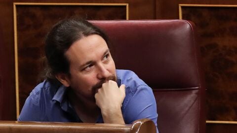 El l&iacute;der de Podemos, Pablo Iglesias