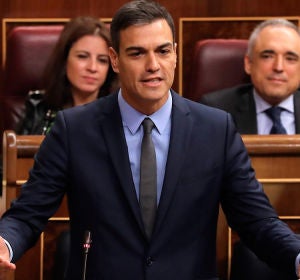 Pedro Sánchez en el Congreso Pedro Sánchez en el Congreso