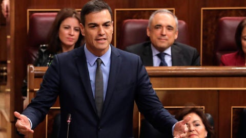 Pedro S&aacute;nchez en el Congreso