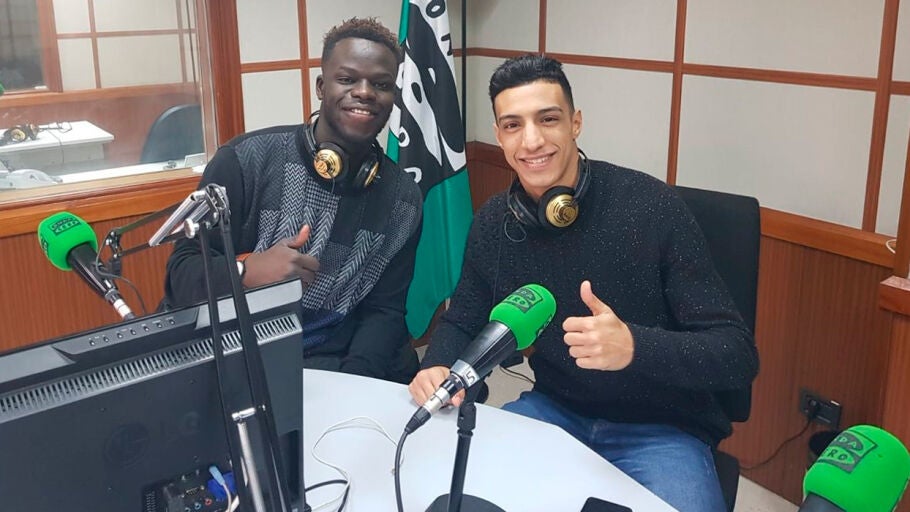 Babacar Seck y Samy Ennkhaili