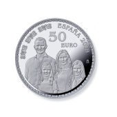 Monedas de la Familia Real con motivo del 50 aniversario del Rey