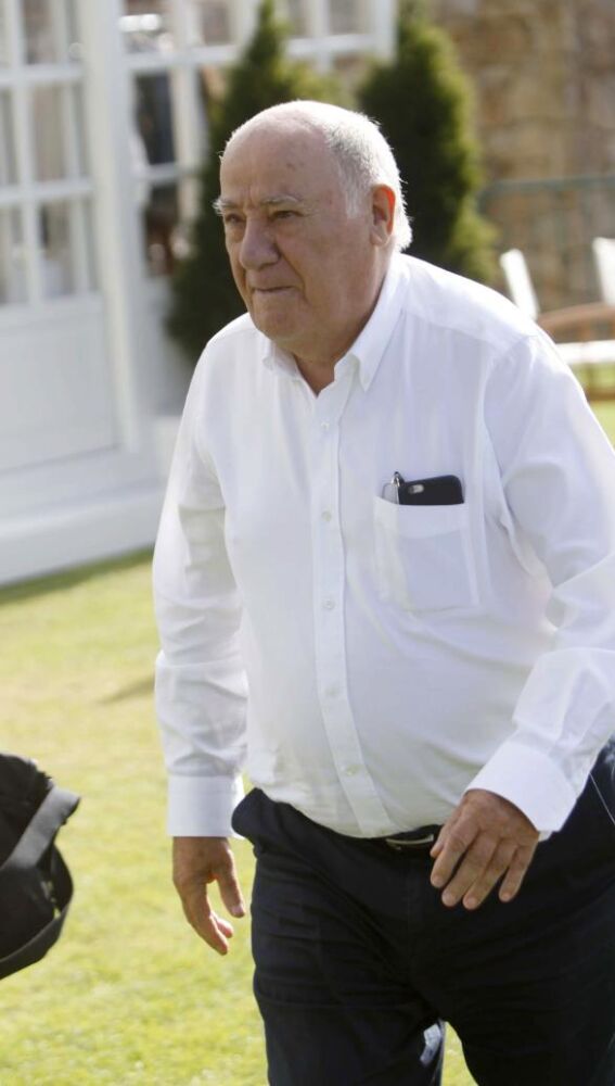 El empresario Amancio Ortega