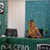 Verónica Samperio en un programa especial de 'Cantabria en la Onda'