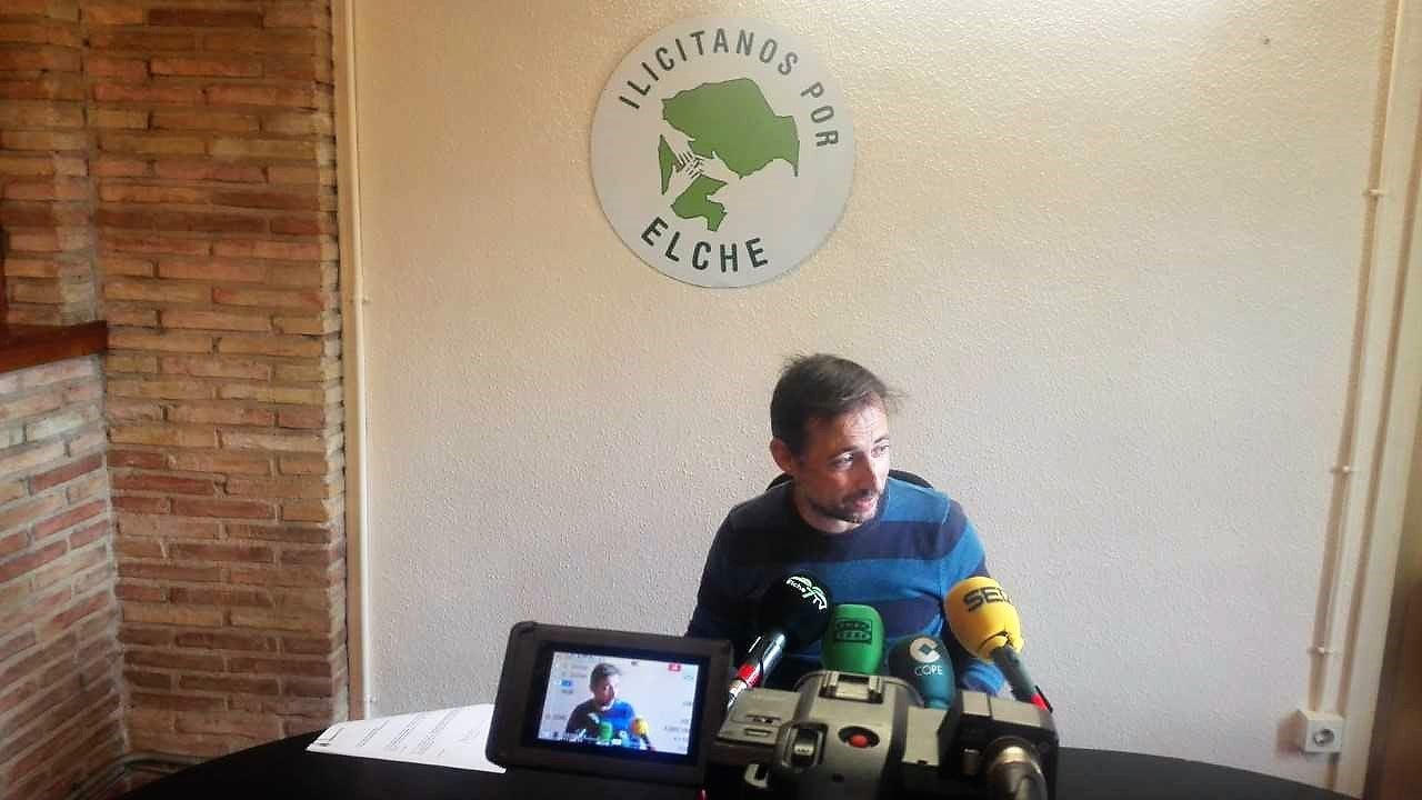 Fernando Durá, portavoz adjunto de Ilicitanos por Elche Fernando Durá, portavoz adjunto de Ilicitanos por Elche