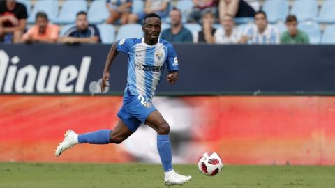 Kon&eacute;, jugador del M&aacute;laga CF