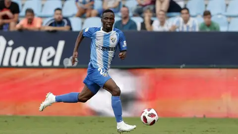 Koné, jugador del Málaga CF Koné, jugador del Málaga CF