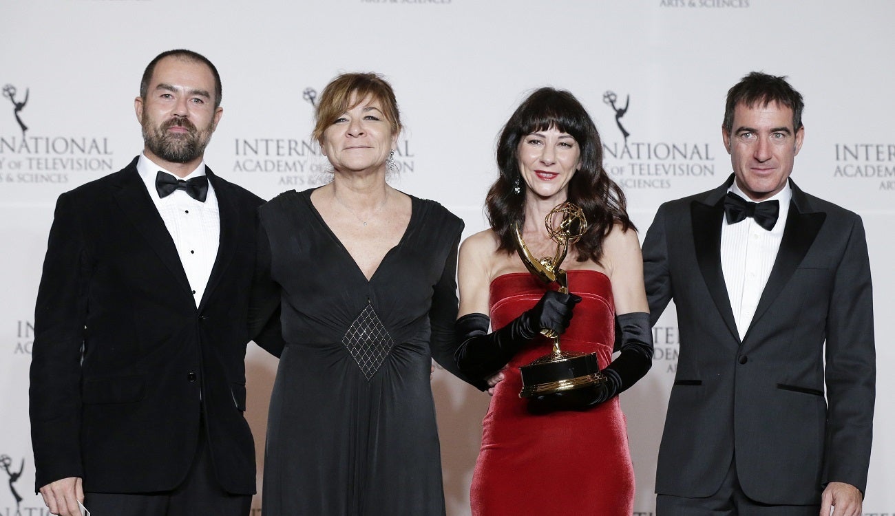 Sonia Martínez: "Ganar el Emmy por 'La casa de papel' ha sido maravilloso, un momento de recoger el trabajo de mucho tiempo" Sonia Martínez: "Ganar el Emmy por 'La casa de papel' ha sido maravilloso, un momento de recoger el trabajo de mucho tiempo"