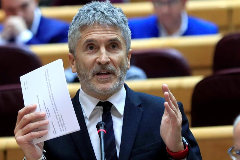 CSIF pide la dimisión de Grande-Marlaska por su gestión en las prisiones CSIF pide la dimisión de Grande-Marlaska por su gestión en las prisiones