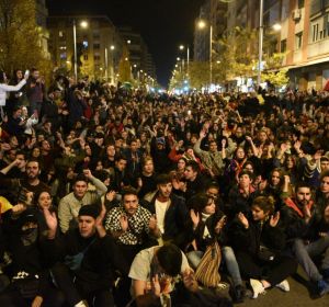 Manifestación antifascista en Granada Manifestación antifascista en Granada
