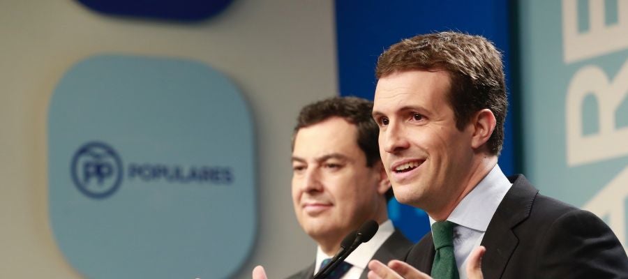 El presidente del PP, Pablo Casado. El presidente del PP, Pablo Casado.