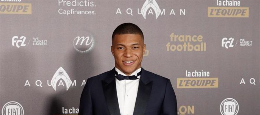 Kylian Mbappe, galardonado con trofeo Kopa al mejor jugador sub-21 Kylian Mbappe, galardonado con trofeo Kopa al mejor jugador sub-21