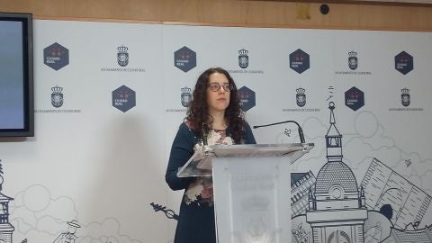 Sara Mart&iacute;nez, portavoz del equipo de Gobierno del Ayuntamiento de C.Real