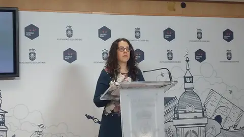 Sara Martínez, portavoz del equipo de Gobierno del Ayuntamiento de C.Real Sara Martínez, portavoz del equipo de Gobierno del Ayuntamiento de C.Real