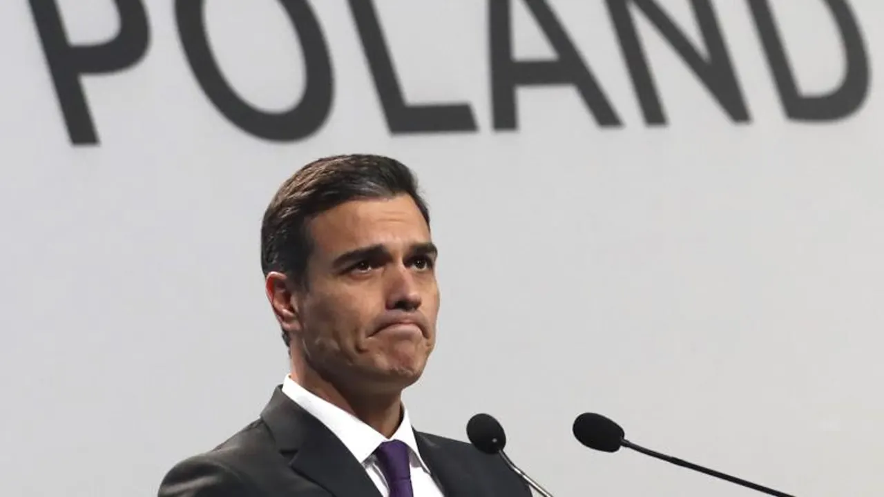 El presidente del Gobierno, Pedro Sánchez