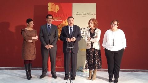 Luis Planas durante la visita que ha hecho a la Diputaci&oacute;n