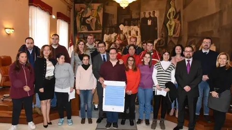 Las personas con discapacidad han protagonizado un pleno especial en la Diputación Las personas con discapacidad han protagonizado un pleno especial en la Diputación