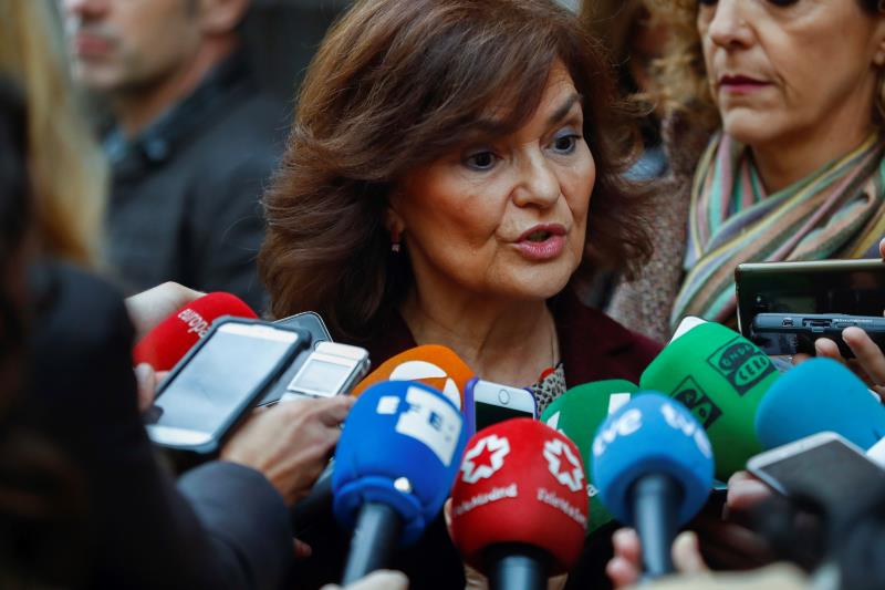 Calvo asegura que los andaluces le han dado al PSOE la capacidad de liderar el diálogo con el resto de fuerzas Calvo asegura que los andaluces le han dado al PSOE la capacidad de liderar el diálogo con el resto de fuerzas