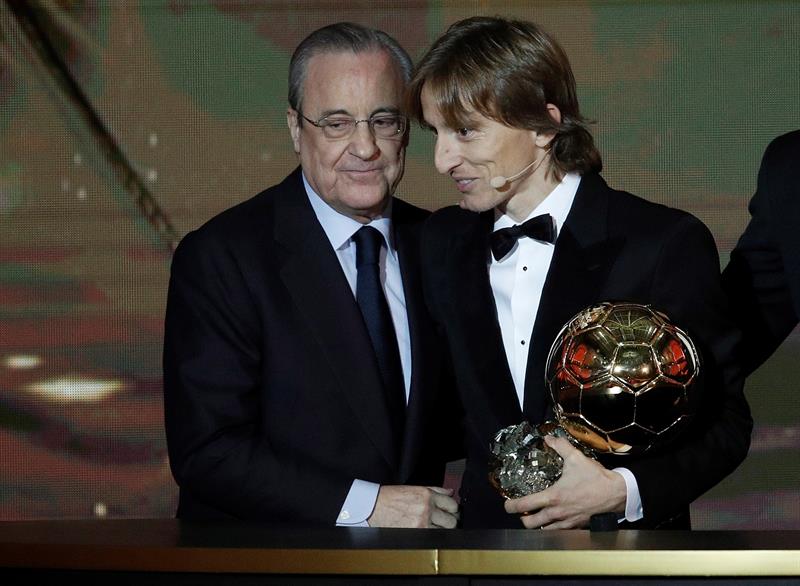 Florentino Pérez: "Modric además de ser un jugador excelente tiene un valor especial como persona" Florentino Pérez: "Modric además de ser un jugador excelente tiene un valor especial como persona"