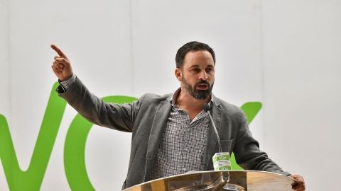 El presidente de VOX, Santiago Abascal