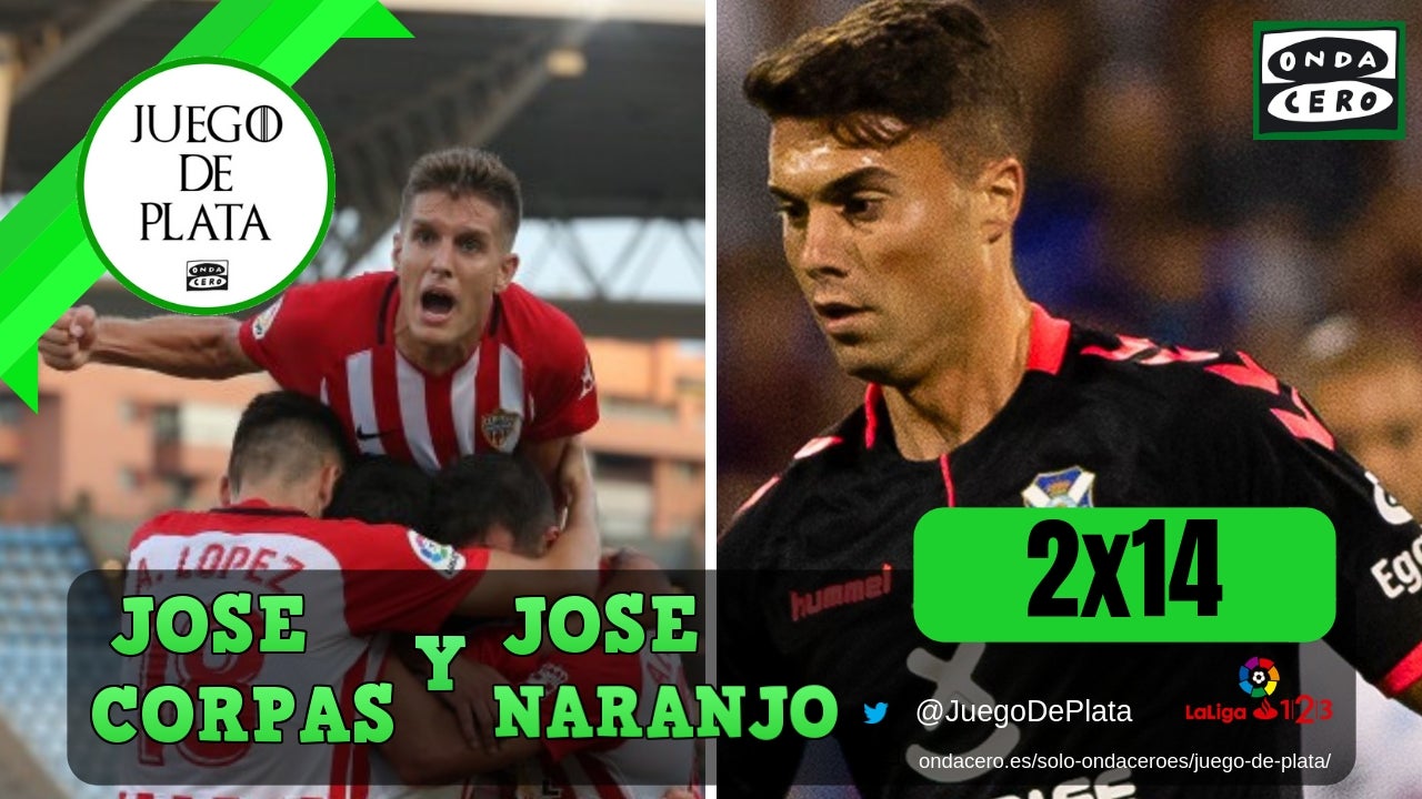 Juego de Plata 2x14: José Corpas y Jose Naranjo sostienen a Almería y Tenerife Juego de Plata 2x14: José Corpas y Jose Naranjo sostienen a Almería y Tenerife