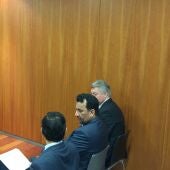 El jeque Al-Thani en los juzgados de Málaga