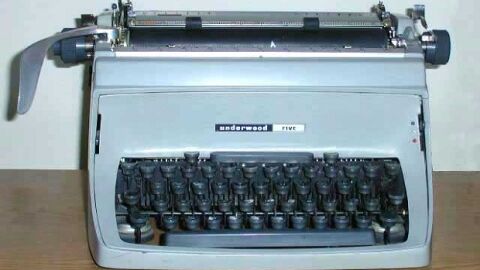 M&aacute;quina de escribir