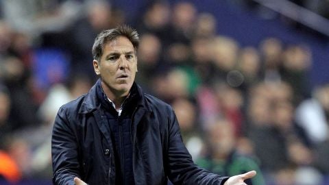 Eduardo Berizzo, durante un encuentro