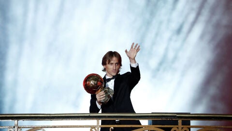 Luka Modric, ganador del Bal&oacute;n de Oro 2018