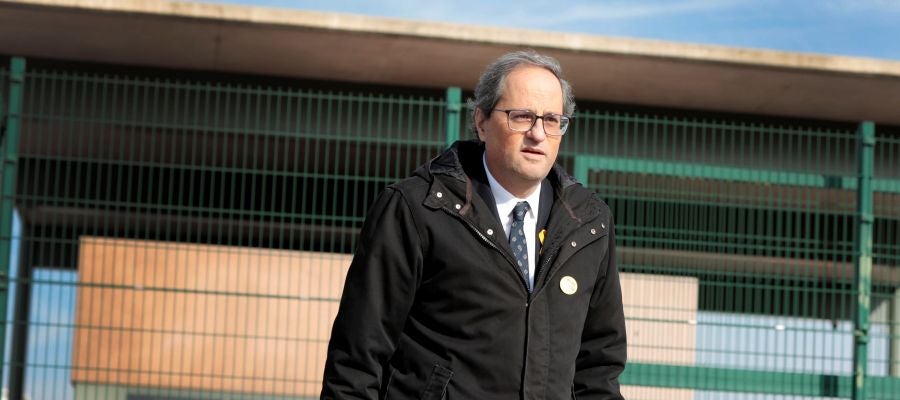 El presidente Generalitat, Quim Torra El presidente Generalitat, Quim Torra