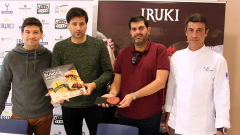 Miguel Arrillaga premio de la mejor hamburguesa de Gipuzkoa Miguel Arrillaga premio de la mejor hamburguesa de Gipuzkoa