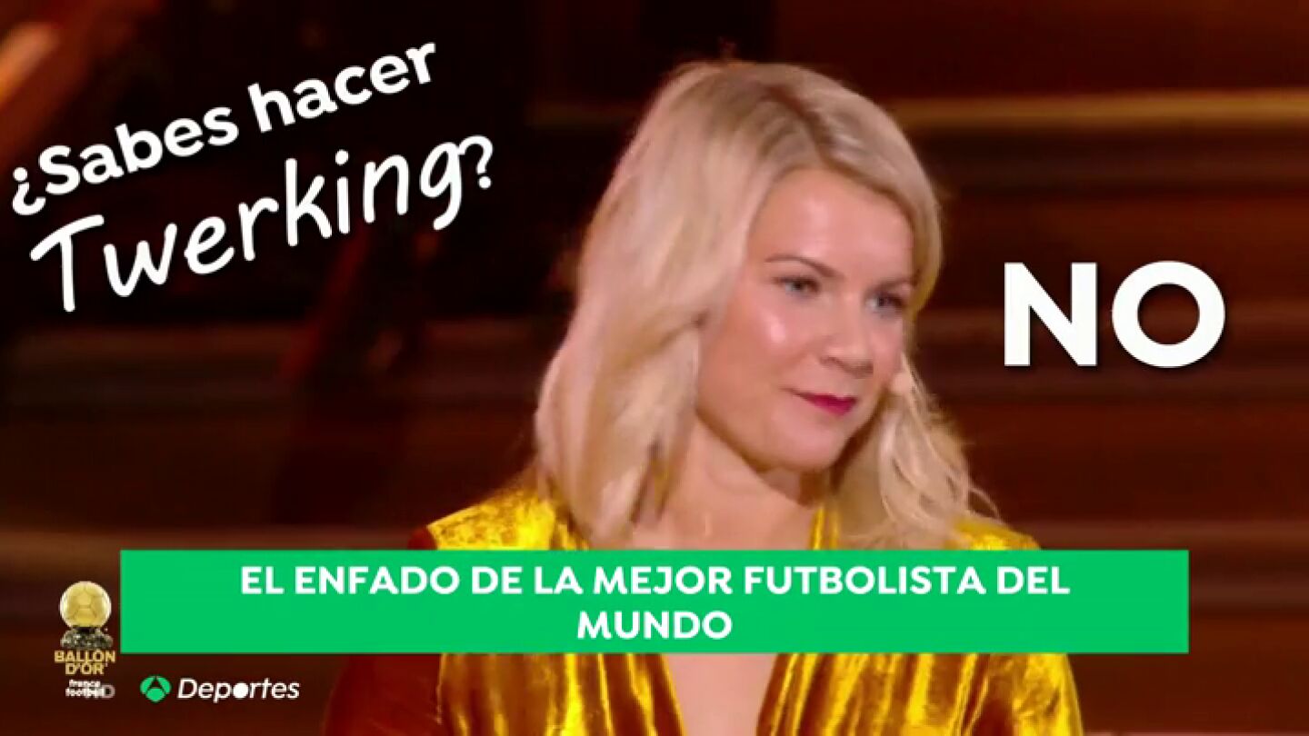 REEMPLAZO | "¿Sabes hacer 'twerking'?": el comentario machista a Ada Hegerberg, ganadora del Balón de Oro