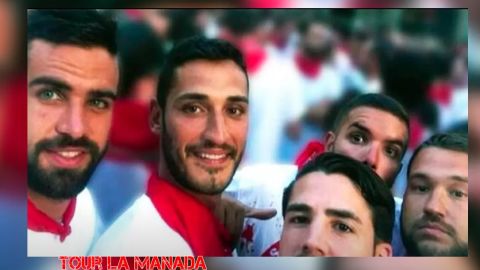 Imagen expuesta en la web del 'tour de La Manada'