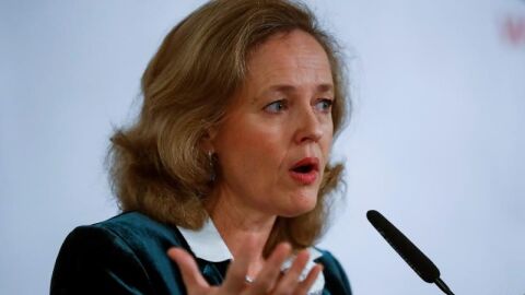 La ministra de Econom&iacute;a, Nadia Calvi&ntilde;o