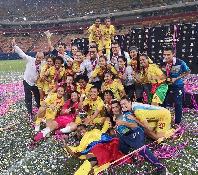 Yoreli Rincón, jugadora del Atlético Huila, denuncia que el premio por ganar la Copa Libertadores irá al equipo masculino Yoreli Rincón, jugadora del Atlético Huila, denuncia que el premio por ganar la Copa Libertadores irá al equipo masculino