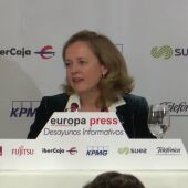 La ministra de Economía admite que no a ser fácil aprobar los Presupuestos Generales del Estado 