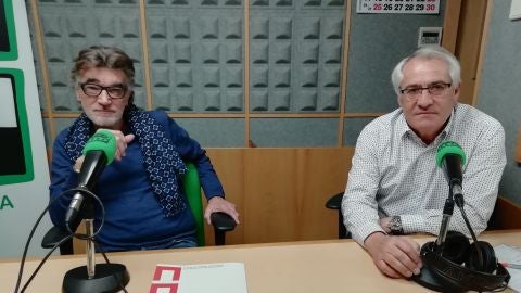 Secretarios generales de UGT y CCOO en Navarra