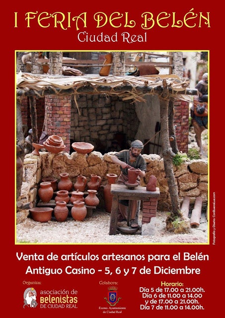 Ciudad Real celebra la I Feria del Belén Ciudad Real celebra la I Feria del Belén