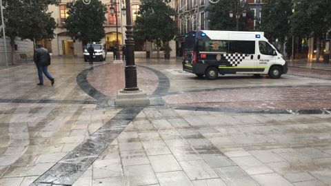 DESALOJO ACAMPADA GRANADA